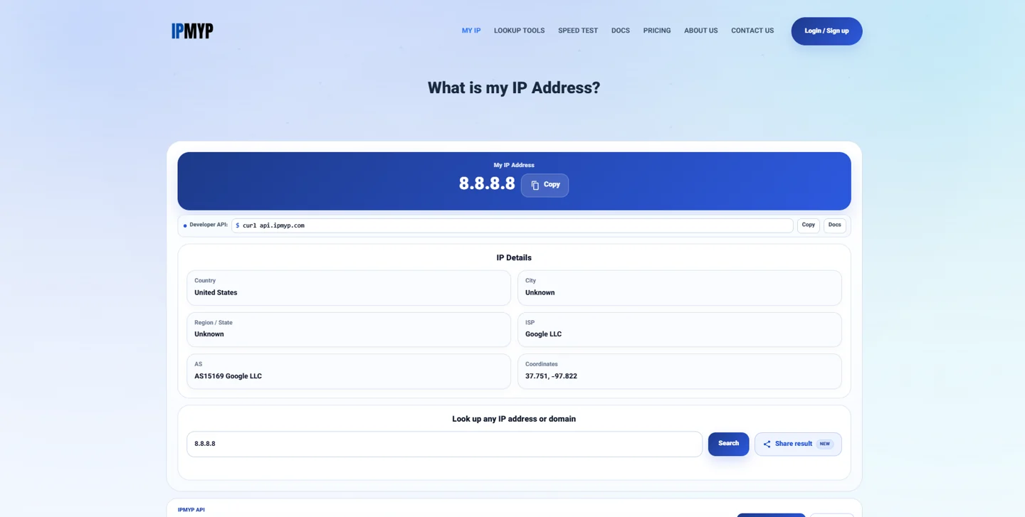 IPMYP website homepage